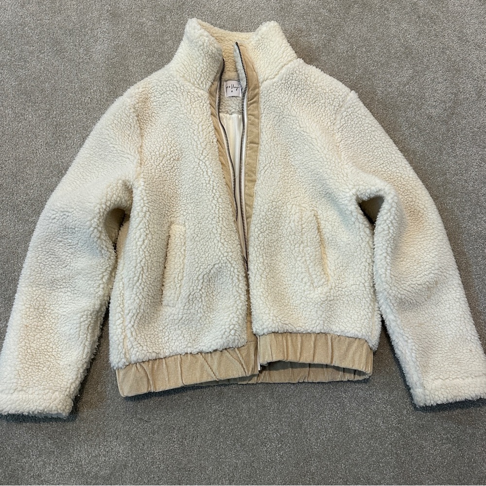 White and Cream Princess Polly Jacket